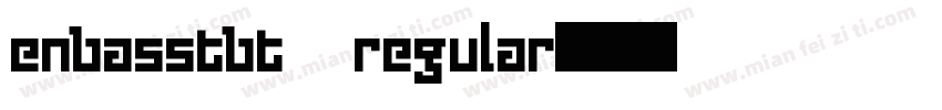 enbasstbt regular字体转换